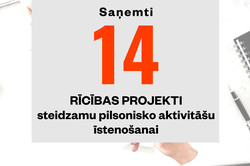 Rīcības projekti: Saņemti 14 Rīcības projektu pieteikumi